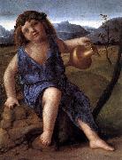 BELLINI, Giovanni Young Bacchus ffh oil painting picture wholesale